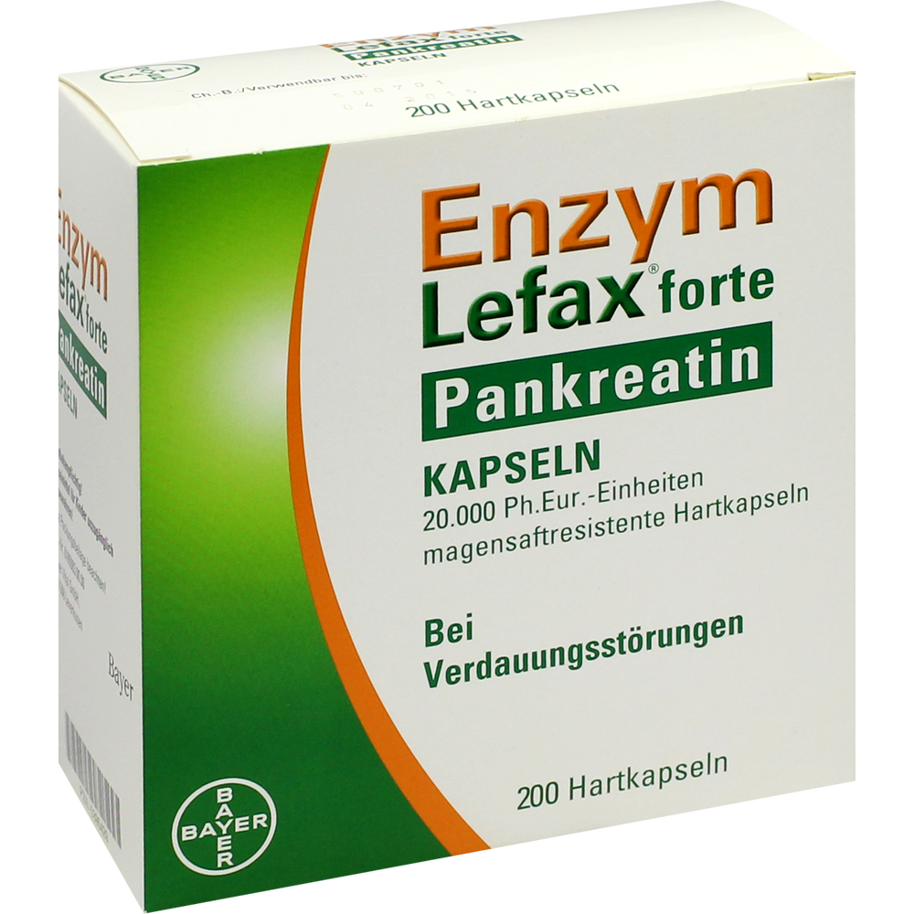Enzym-Lefax forte Pankreatin