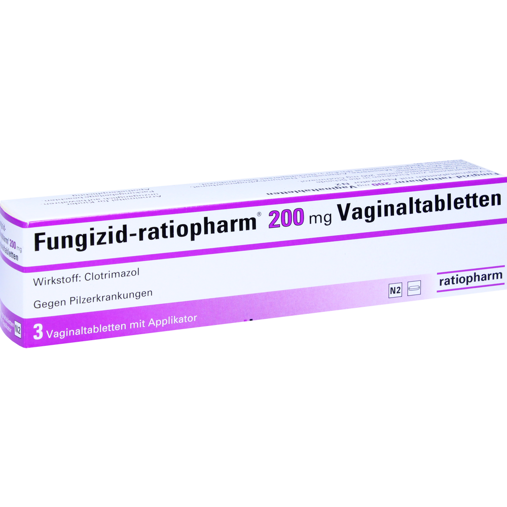 Fungizid-ratiopharm 3Vaginalcreme / -tabletten