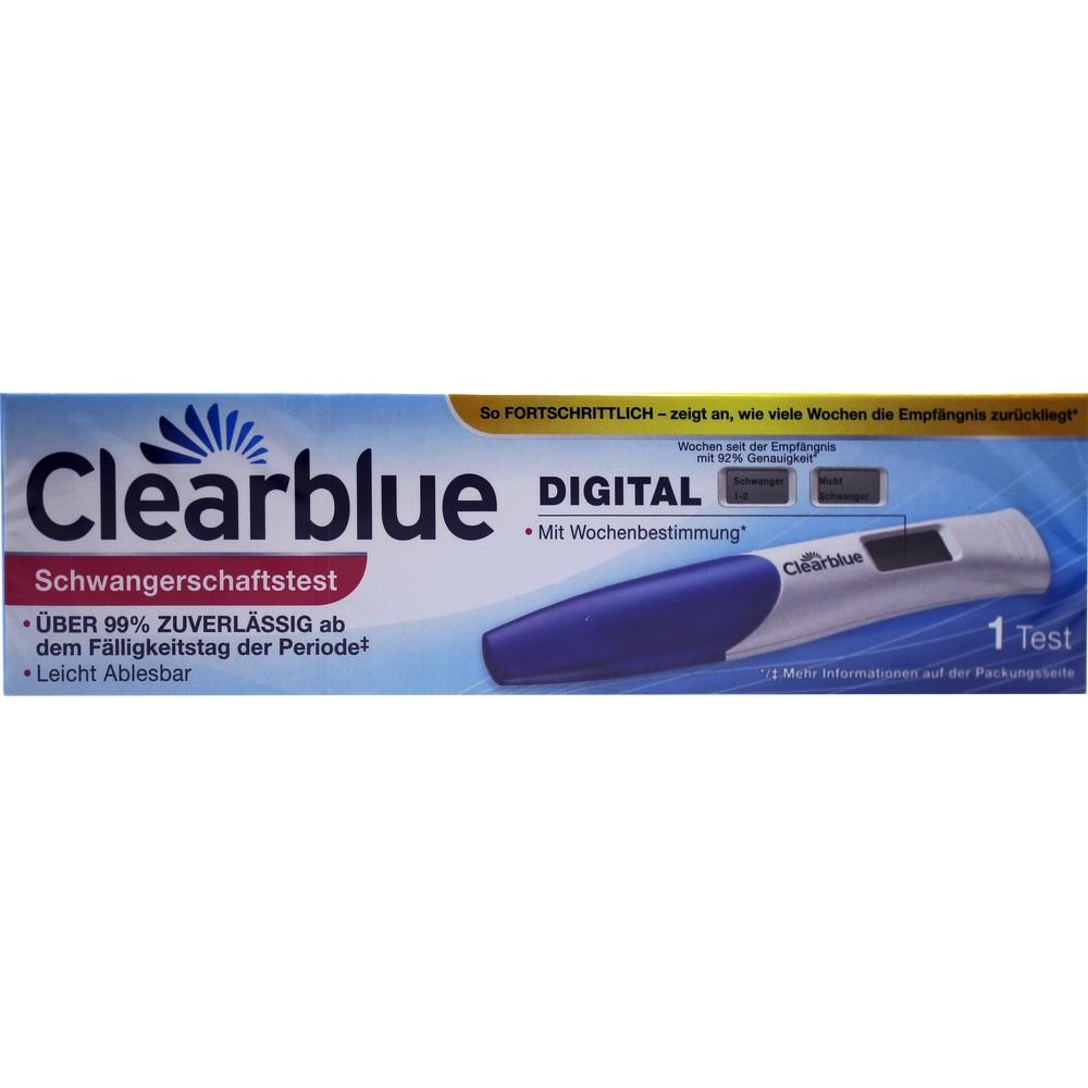 Clearblue Digital Mit Wochenbestimmung Von Procter Gamble Gmbh Ahorn Apotheke Essen
