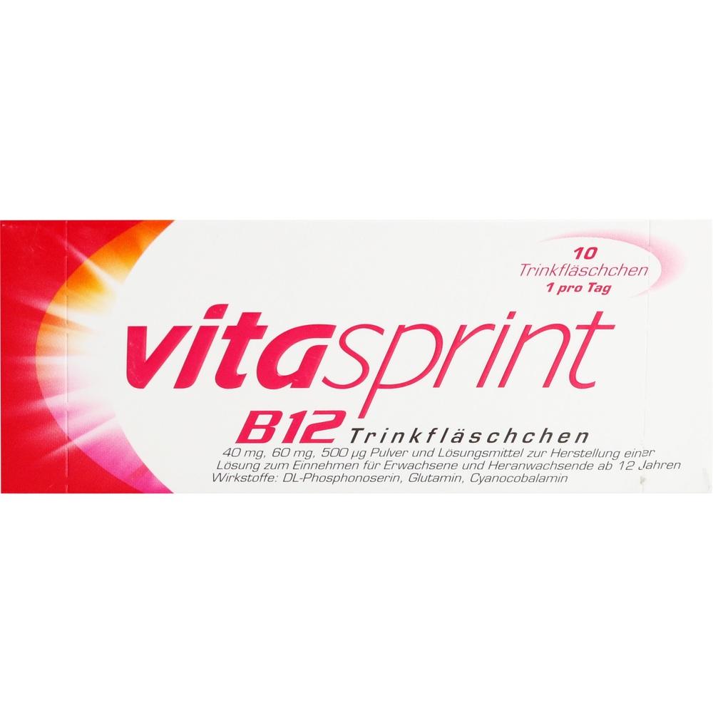 Vitasprint B12 - Boîte De 10 Bouteilles, PZN 01843551, Marque GlaxoSmithKline, Neuf