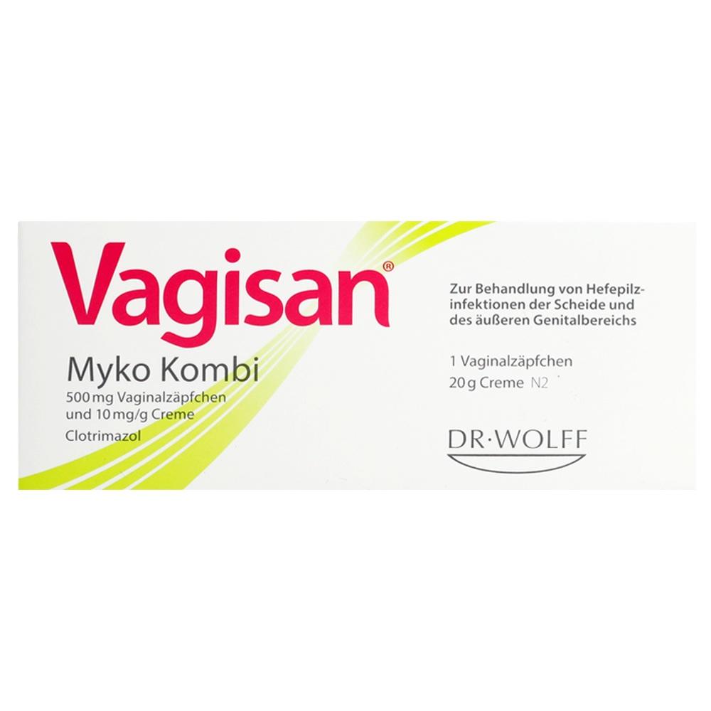 Vagisan Myko Kombi (1-Tagestherapie) von Dr. August Wolff GmbH & Co.KG  Arzneimittel Klara Apotheke Huppertz e.K. Eschweiler-Weisweiler