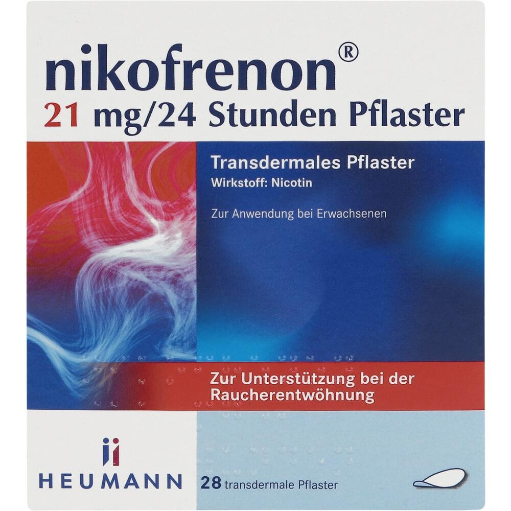 Nikofrenon 21 Mg/24 Stunden Pflaster von HEUMANN PHARMA GmbH & Co ...