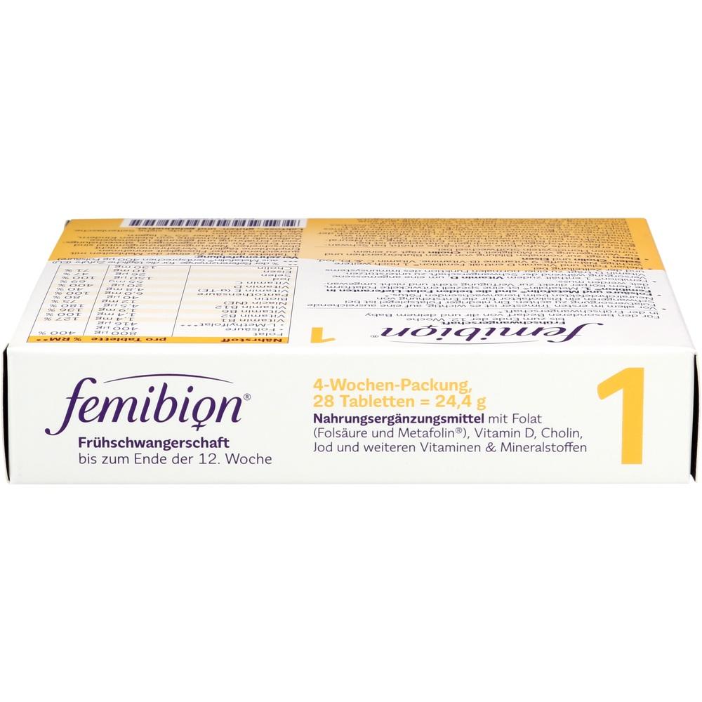 Femibion 1 Frühschwangerschaft von Procter & Gamble GmbH Mühlen-Apotheke  Krefeld