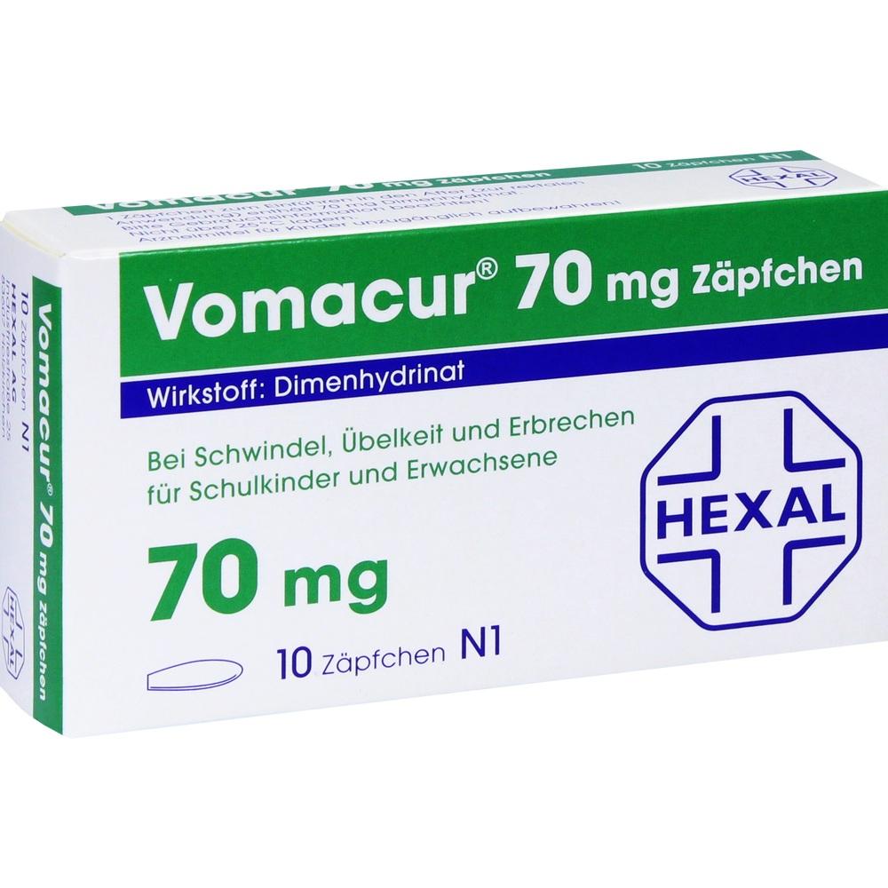 Vomacur 70 Von Hexal AG Internationale Apotheke Stuttgart Stuttgart