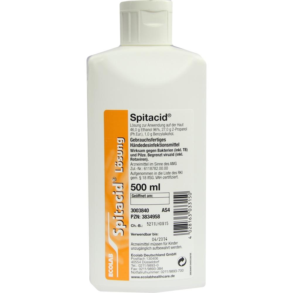 Spitacid Händedesinfektion Spenderflasche 500 ml