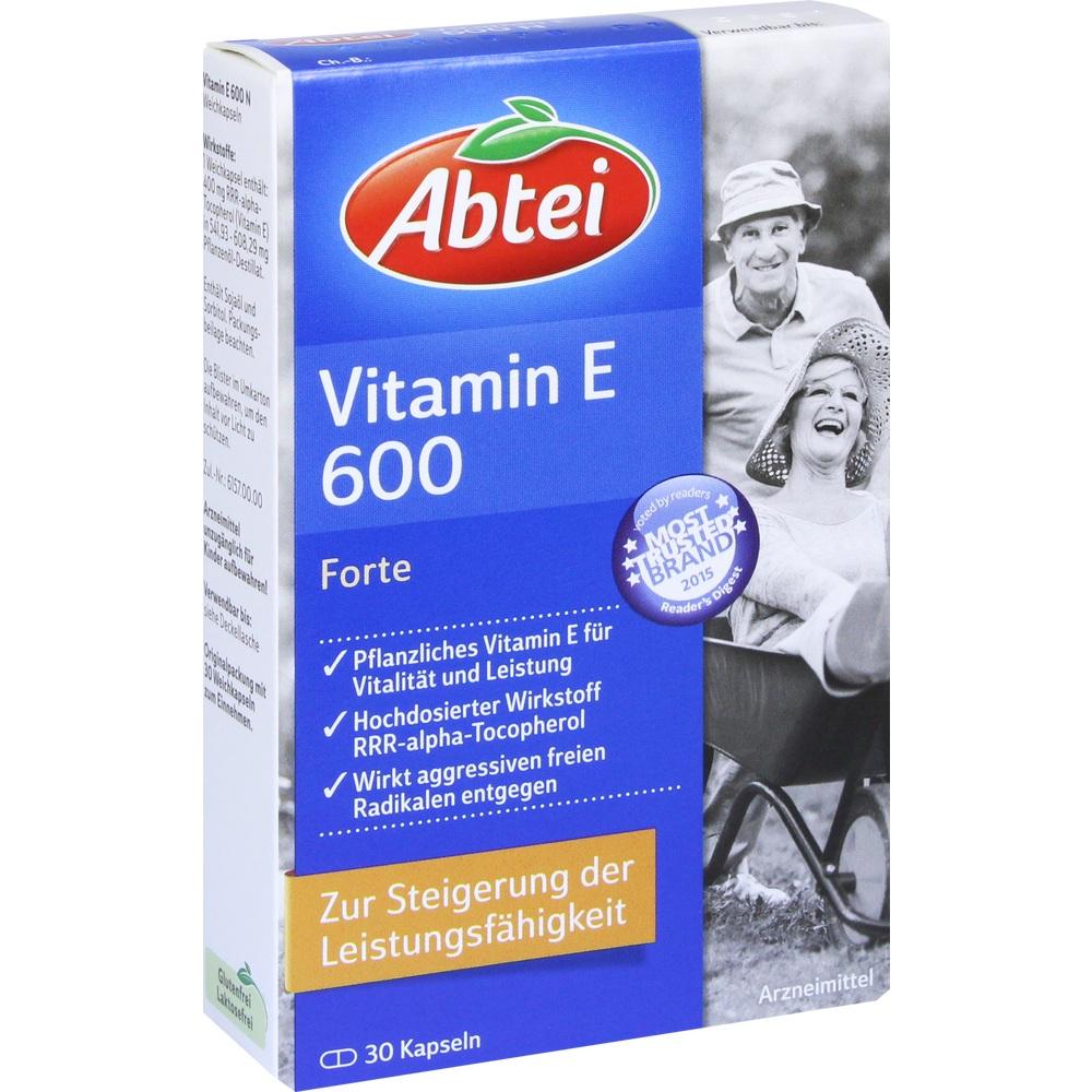 Abtei Vitamin E 600 N Von Omega Pharma Deutschland Gmbh Wolfs Apotheke Bredstedt