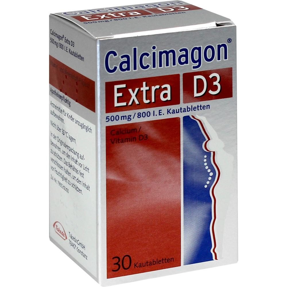 Calcimagon Extra D3 Kautabletten 30 St