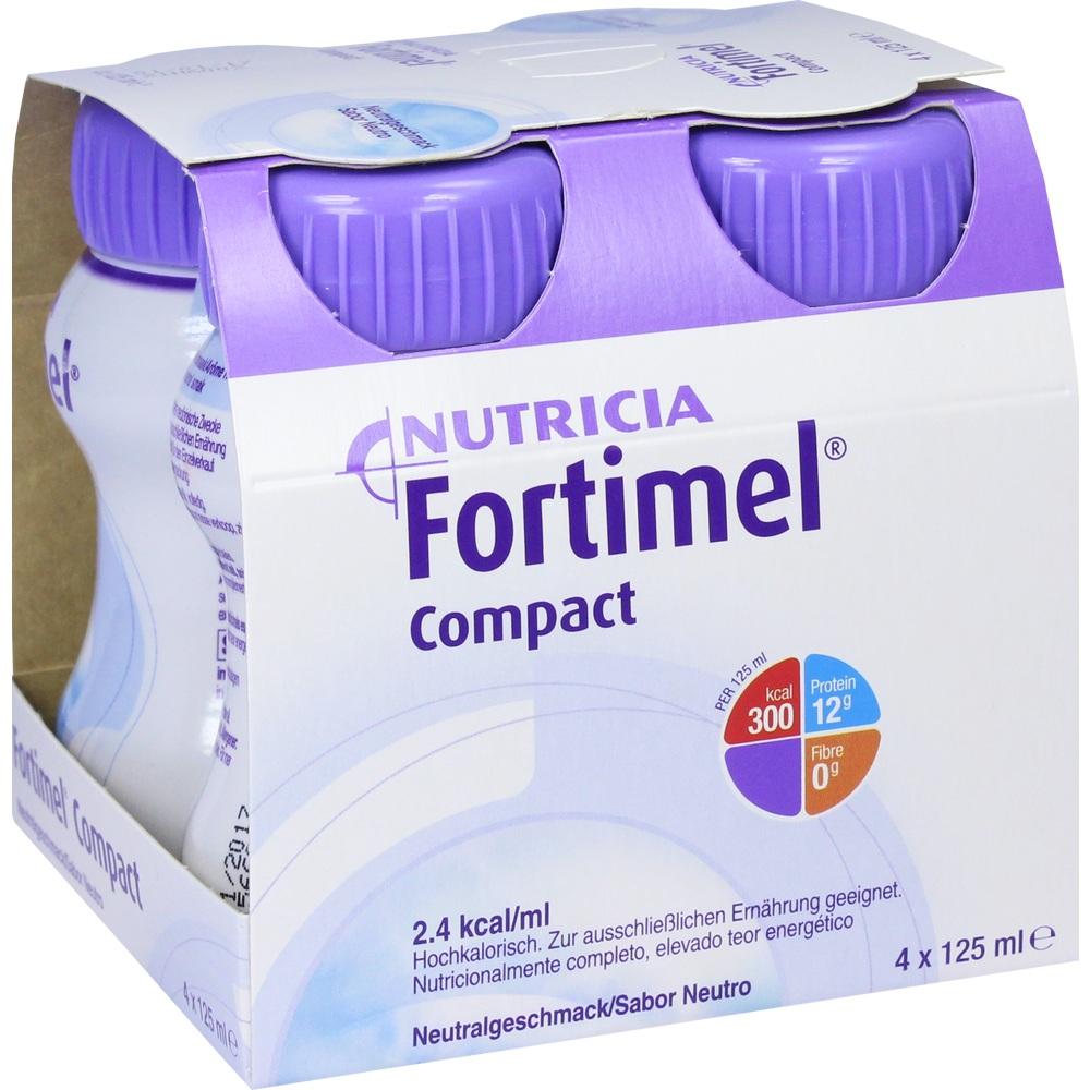 Fortimel Compact 2.4 Neutre 4x125 ml - Redcare Apotheke
