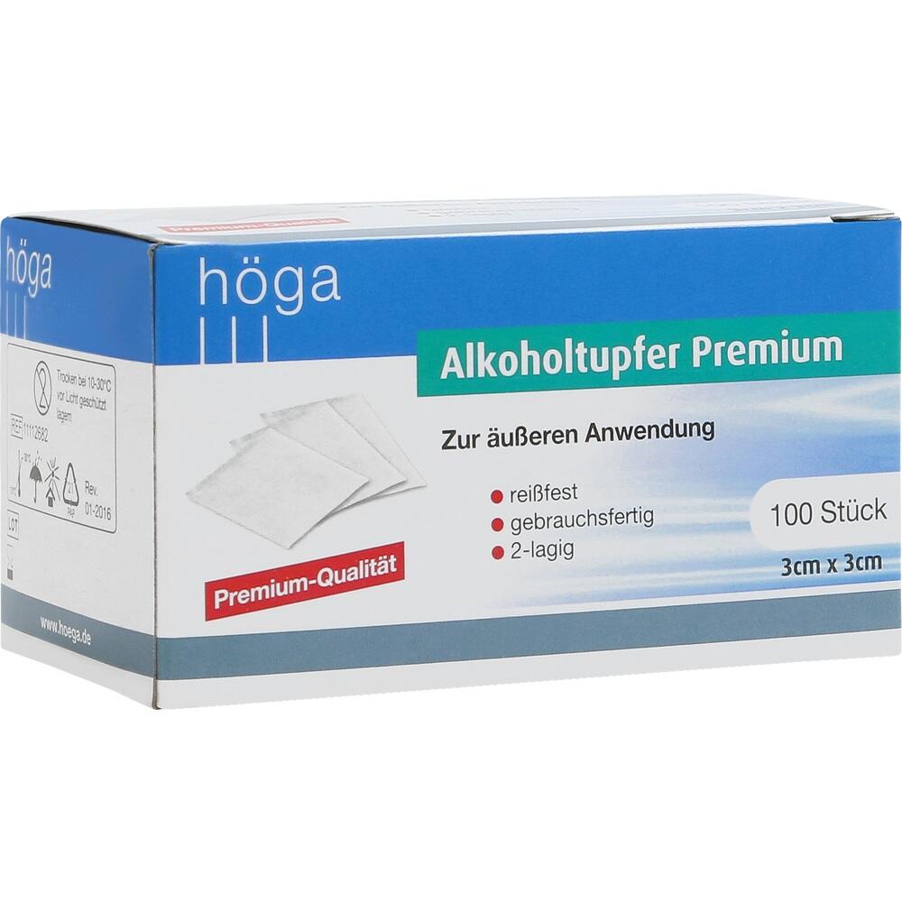 Alkoholtupfer Premium von HÖGA-PHARM G.Höcherl City-Apotheke Langenhagen