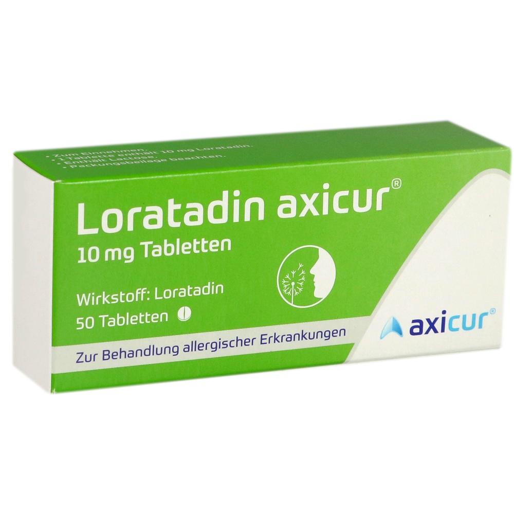 Loratadin Axicur Mg Tabletten Von Wolfs Apotheke Bredstedt