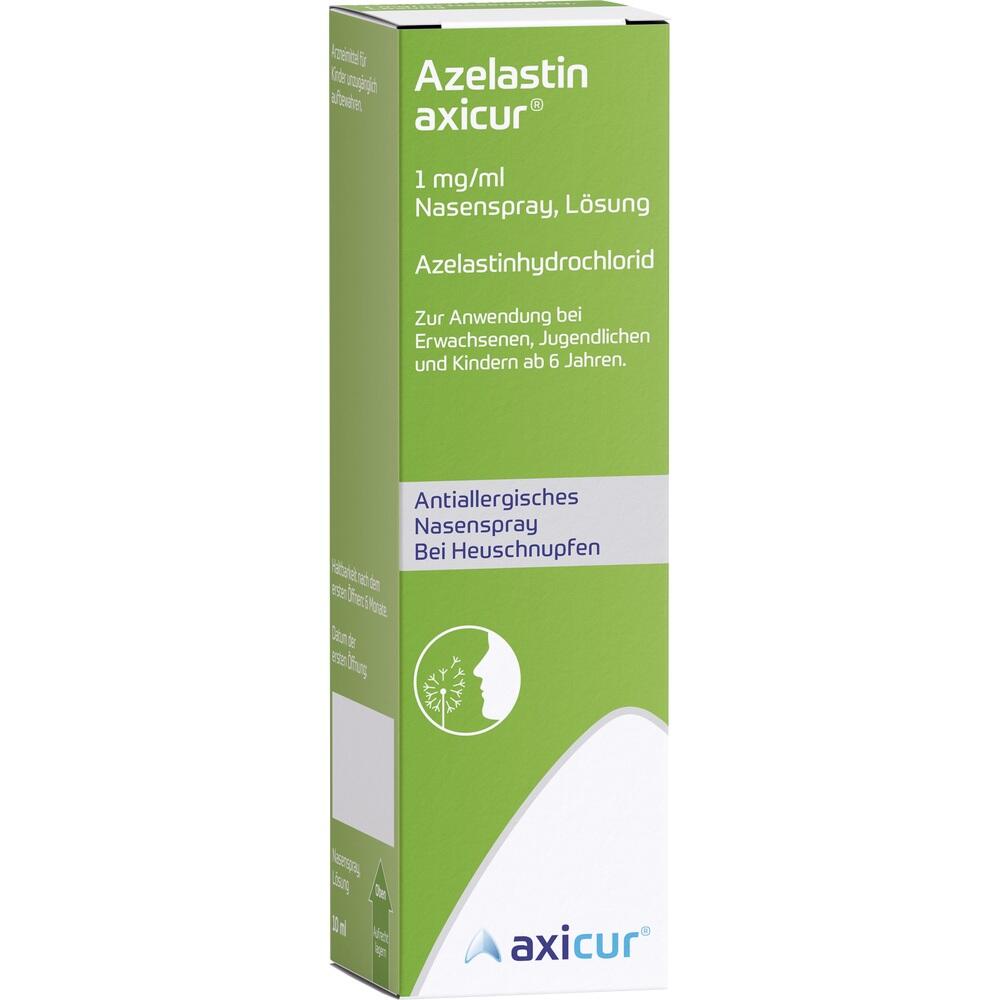 Abbildung von Azelastin Axicur 1 Mg/Ml Nasenspray Lsung