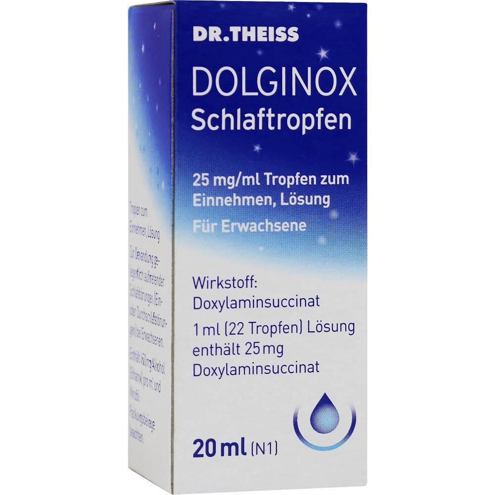 Abbildung von Dr. Theiss Dolginox Schlaftropfen