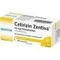 CETIRIZIN Zentiva 10 mg Filmtabletten