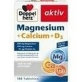 DOPPELHERZ Magnesium+Calcium+D3 Tabletten (Bitte beachten Sie, dass der Artikel einen Verfall von 08/24 hat)