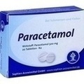 PARACETAMOL Sophien 500 Tabletten