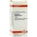 ATROPINUM SULFURICUM D 4 Tabletten