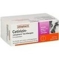Cetirizin-ratiopharm bei Allergien 10 mg Filmtabl,