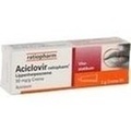 Aciclovir-ratiopharm® Lippenherpescreme