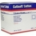 CUTISOFT Cotton Kompr.7,5x7,5 cm ster.12fach