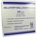 ZELLSTOFF MULLKOMPRESSEN 10x20 cm unsteril