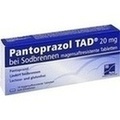 PANTOPRAZOL TAD 20 mg b.Sodbrenn. magensaftr.Tabl.