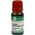 ACIDUM SULFURICUM LM 12 Dilution