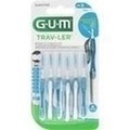 GUM TRAV-LER 1,6mm Tanne blau Interdental+6Kappen