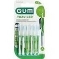 GUM TRAV-LER 1,1mm Tanne grün Interdental+6Kappen