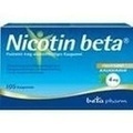 NICOTIN beta Fruitmint 4 mg wirkstoffhalt.Kaugummi