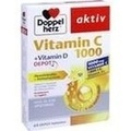 DOPPELHERZ Vitamin C 1000+Vitamin D Depot aktiv