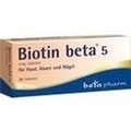 BIOTIN BETA 5 Tabletten
