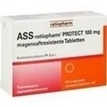 ASS-ratiopharm® PROTECT 100 mg magensaftresistente Tabletten