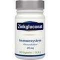 ZINKGLUCONAT 20 mg Zink vegi Kapseln