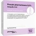 PROCAIN pharmarissano 0,5% Inj.-Lsg.Ampullen 2 ml