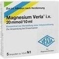 MAGNESIUM VERLA i.v. 20 mmol/10 ml K.z.H.e.Inf.Lsg