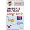 DOPPELHERZ Omega-3 Gel-Tabs family Erdb.Cit.system
