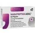 NARATRIPTAN ADGC bei Migräne 2,5 mg Filmtabletten