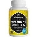 VITAMIN D3 K2 5000 I.E./100 μg hochdosiert Tabl.