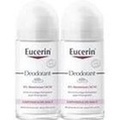 EUCERIN Deodorant Roll-on 0% Aluminium Doppelpack