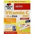 DOPPELHERZ Vitamin C 1000+D3+Zink DIRECT Pellets