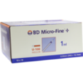 BD MICRO-FINE+ Insulinspr.1 ml U100 12,7 mm