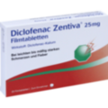 DICLOFENAC Zentiva 25 mg Filmtabletten