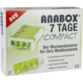 ANABOX Compact 7 Tage Wochendosierer grün/weiß