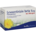 LEVOCETIRIZINE bèta 5 mg filmomhulde tabletten
