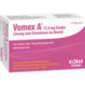 VOMEX A 12,5 mg Oral solution for children in a sachet