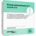 PROCAIN pharmarissano 2% Inj.-Lsg.Ampullen 2 ml