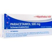 PARACETAMOL 500 mg Die Apotheke hilft Tabletten