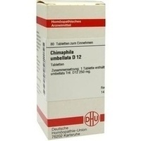 DHU CHIMAPHILA UMBELLATA D 12 Comprimidos