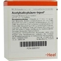 ACETYLSALICYLSÄURE Injeel Ampullen ACETYLSALICYLSÄURE Injeel Ampullen