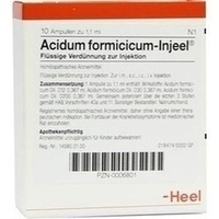 ACIDUM FORMICICUM INJEELE 1,1 ml